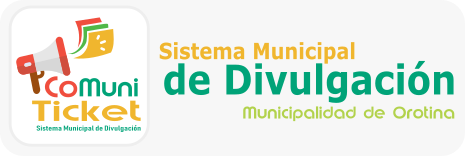 CoMuniTicket - Municipalidad de Orotina